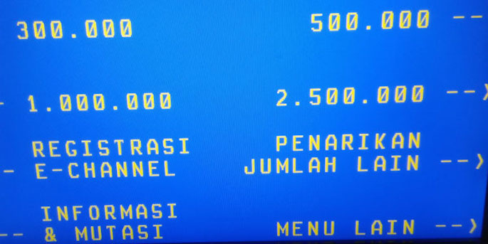 Cari dan masuk ke menu Registrasi e-Channel untuk memulai pendaftaran